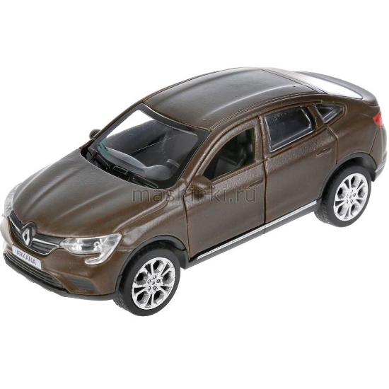 Изображение ТЕХНОПАРК RENAULT Arkana 12 см (свет, звук) матовый коричневый