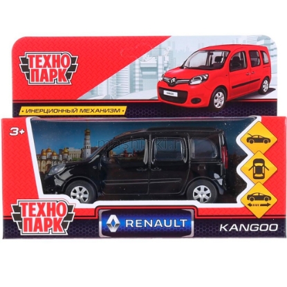 Изображение ТЕХНОПАРК RENAULT Kangoo 12 см черный