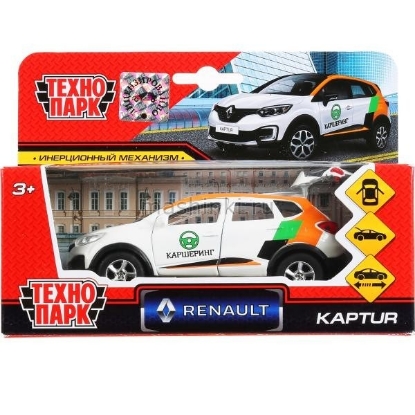 Изображение ТЕХНОПАРК RENAULT Kaptur каршеринг 12 см белый