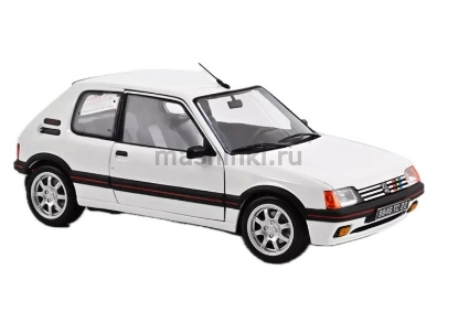 Изображение NOREV 1/18 PEUGEOT 205 GTi 1.9 1989 meije white