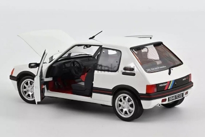 Изображение NOREV 1/18 PEUGEOT 205 GTi 1.9 1989 meije white