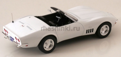 Изображение NOREV 1/18 CHEVROLET Corvette C3 Convertible 1969 can am white