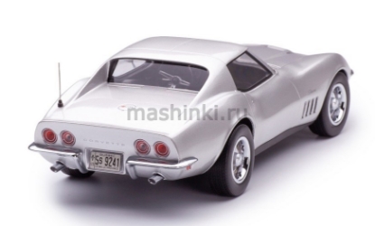 Изображение NOREV 1/18 CHEVROLET Corvette C3 Coupe 1969 silver