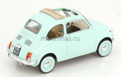 Изображение NOREV 1/18 FIAT 500 L 1968 pastel blue