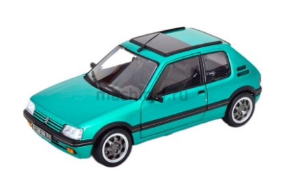 Изображение NOREV 1/18 PEUGEOT 205 GTi Griffe 1991 green
