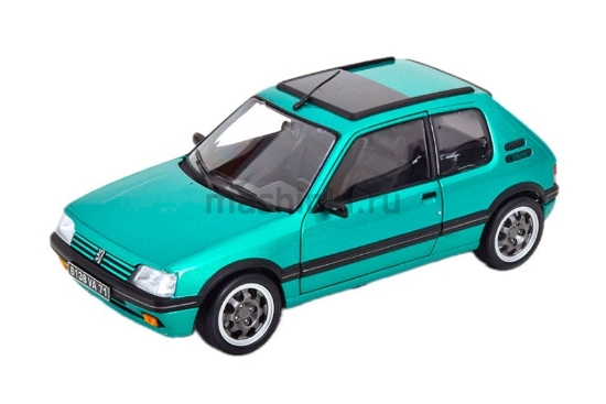 Изображение NOREV 1/18 PEUGEOT 205 GTi Griffe 1991 green