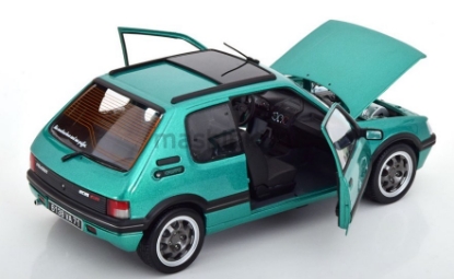 Изображение NOREV 1/18 PEUGEOT 205 GTi Griffe 1991 green