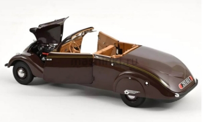 Изображение NOREV 1/18 PEUGEOT 402 Eclipse (купе-кабриолет) 1937 chocolate
