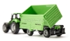 Изображение SIKU Трактор DEUTZ-FAHR+4-х колесный прицеп зеленый