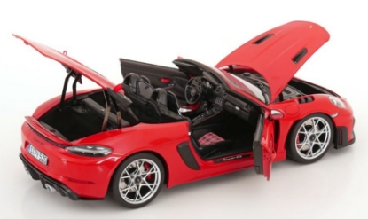 Изображение NOREV 1/18 PORSCHE 718 Spyder RS (982) 2023 guards red