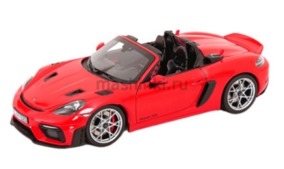 Изображение NOREV 1/18 PORSCHE 718 Spyder RS (982) 2023 guards red
