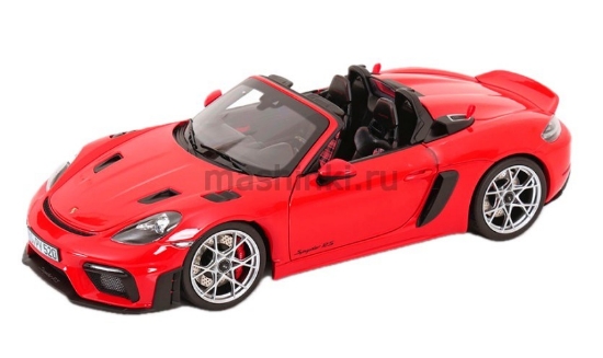 Изображение NOREV 1/18 PORSCHE 718 Spyder RS (982) 2023 guards red