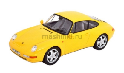 Изображение NOREV 1/18 PORSCHE 911 Carrera (993) 1994 yellow