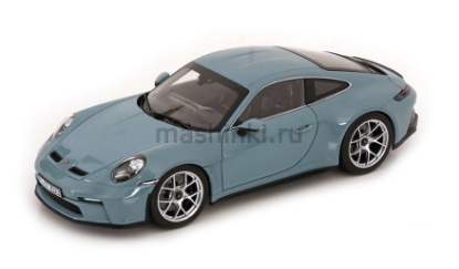Изображение NOREV 1/18 PORSCHE 911 S/T (992) 2023 meissen blue