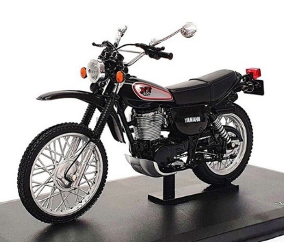 Изображение NOREV 1/18 Мотоцикл YAMAHA XT500 1988 black/silver