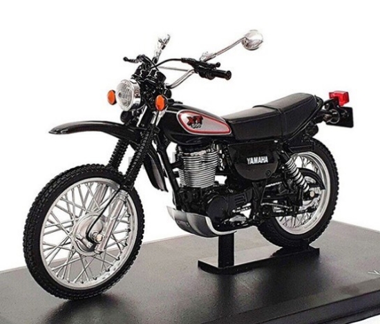 Изображение NOREV 1/18 Мотоцикл YAMAHA XT500 1988 black/silver