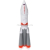 Изображение ТЕХНОПАРК Космос: ракета 18 см (свет, звук, люк) бело-серо-оранжевый