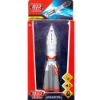 Изображение ТЕХНОПАРК Космос: ракета 18 см (свет, звук, люк) бело-серо-оранжевый