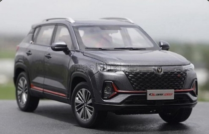 Изображение DEALER MODEL 1/18 CHANGAN CS35 Plus dark grey/темно-серый