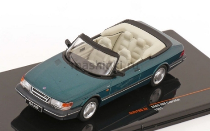 Изображение IXO 1/43 SAAB 900 Cabriolet 1991 green metallic