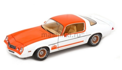 Изображение GREENLIGHT 1/18 CHEVROLET Camaro Cascade Edition 1979 white/orange