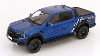 Изображение MODELCAR 1/18 FORD Ranger Raptor 4x4 Special Edition 2023 performance blue metallic
