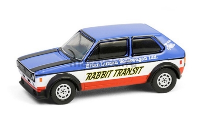 Изображение GREENLIGHT 1/64  VW Golf I GTI Widebody Rabbit Transit 1980