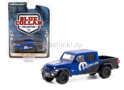 Изображение GREENLIGHT 1/64 JEEP Gladiator Off-Road Bumpers & Tonneau Cover MOPAR 2021