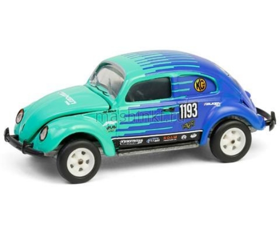 Изображение GREENLIGHT 1/64 VW Beetle Split Window №1193 Falken Tire 1952