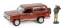 Изображение GREENLIGHT 1/64 PLYMOUTH Trail Duster с фигуркой туриста 1978 canyon red sunfire