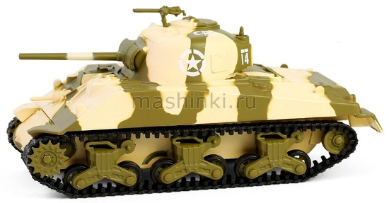 Изображение GREENLIGHT 1/64 Танк M4 Sherman 756-й танковый полк U.S. Army Кассино Италия 1944