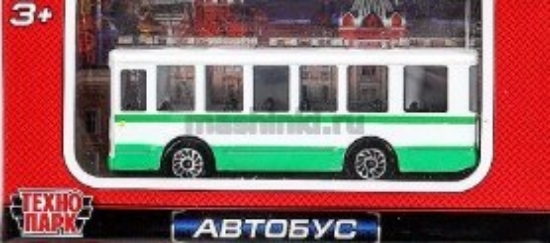 Изображение ТЕХНОПАРК Транспорт городской: автобус 7,5 см в коробке