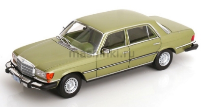 Изображение NOREV 1/18 MERCEDES-BENZ 450 SEL 6.9 (W116) US-version 1979 green metallic (т/с Даллас)