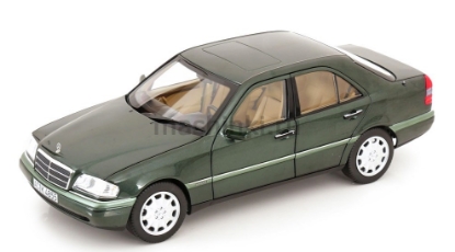 Изображение NOREV 1/18 MERCEDES-BENZ C-Klass (W202) 1993 green metallic
