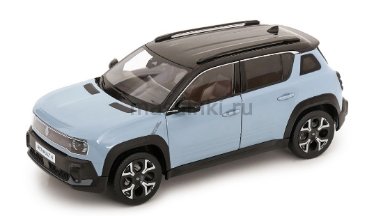Изображение NOREV 1/18 RENAULT 4 E-Tech Electric 2025 cloud blue