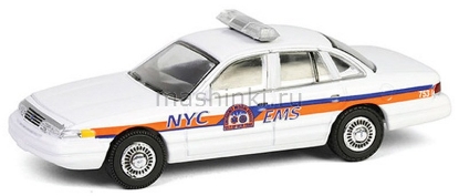 Изображение GREENLIGHT 1/64 FORD Crown Victoria City of New York Emergency Medical Service (NYC EMS) 1994