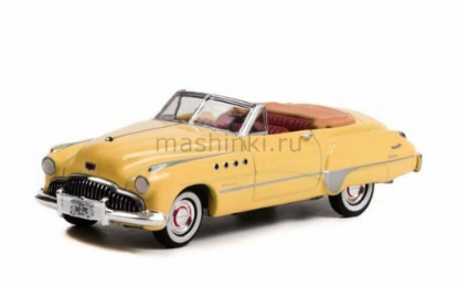 Изображение GREENLIGHT 1/64 BUICK Roadmaster Convertible 1949 машина Чарли Бэббитта (к/ф Человек дождя)