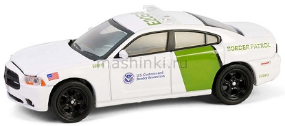 Изображение GREENLIGHT 1/64 DODGE Charger U.S.Customs and Border Protection Border Patrol (Таможенная и пограничная служба США) 2014