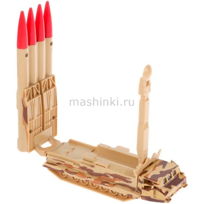 Изображение ТЕХНОПАРК Ракетный комплекс 15 см песочный камуфляж