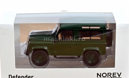 Изображение NOREV JET CAR 1/43 LAND ROVER Defender 90 4х4 1995 dark green