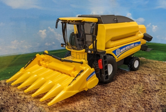 Изображение BBURAGO Farmland TCS.90 Harvester комбайн с жаткой 18 см yellow/желтый