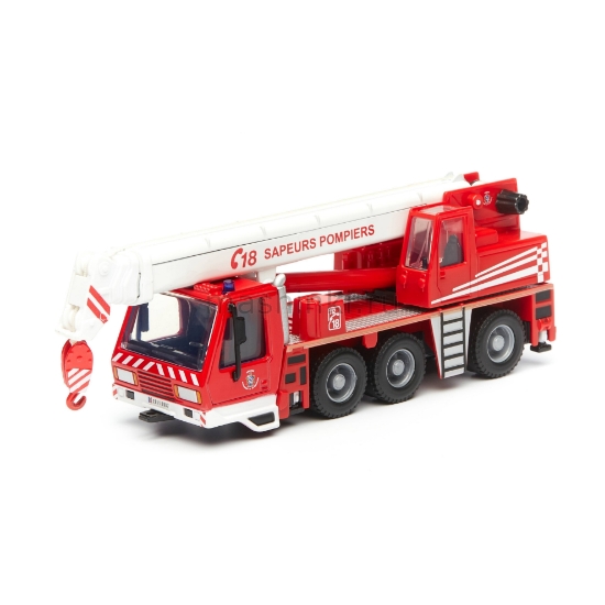 Изображение BBURAGO 1/50 Автокран пожарный Emergency red/красный