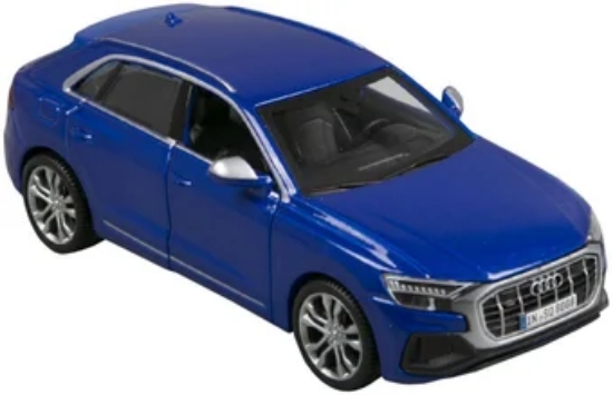 Изображение BBURAGO 1/32 AUDI SQ8 2020 light blue/светло-синий