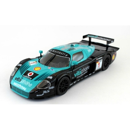 Изображение BBURAGO 1/43 MASERATI MC12 black/черный