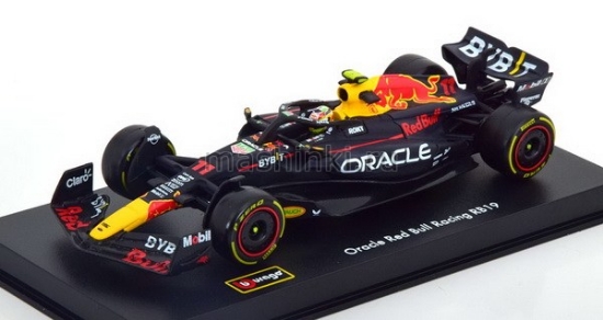 Изображение BBURAGO 1/43 RED BULL RB19 №11 Oracle Red Bull Racing фигурка пилота S.Perez Formula 1 2023