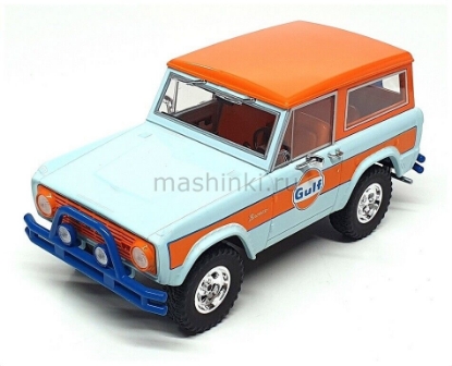 Изображение GREENLIGHT 1/24 FORD Bronco Gulf Oil 1966