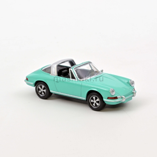 Изображение NOREV JET CAR 1/43 PORSCHE 911 Targa 1969 mint green