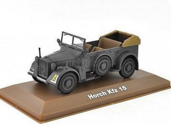 Изображение ATLAS 1/43 HORCH-901 (Kfz.15) 1941 темно-серый