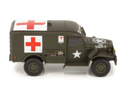 Изображение ATLAS 1/43 DODGE WC54 Military Ambulance 1945