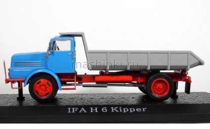 Изображение ATLAS 1/43 IFA H6 KIPPER самосвал 1954 blue/grey